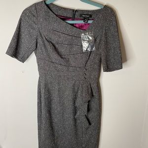 White House | Black Market • Size 00 Gray Dress